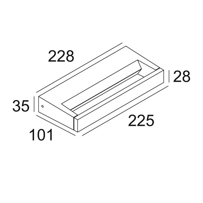 Afbeeldingen van BACKSPACE II 22 927 DIM8 W IP20 LED - 2700K - CRI90