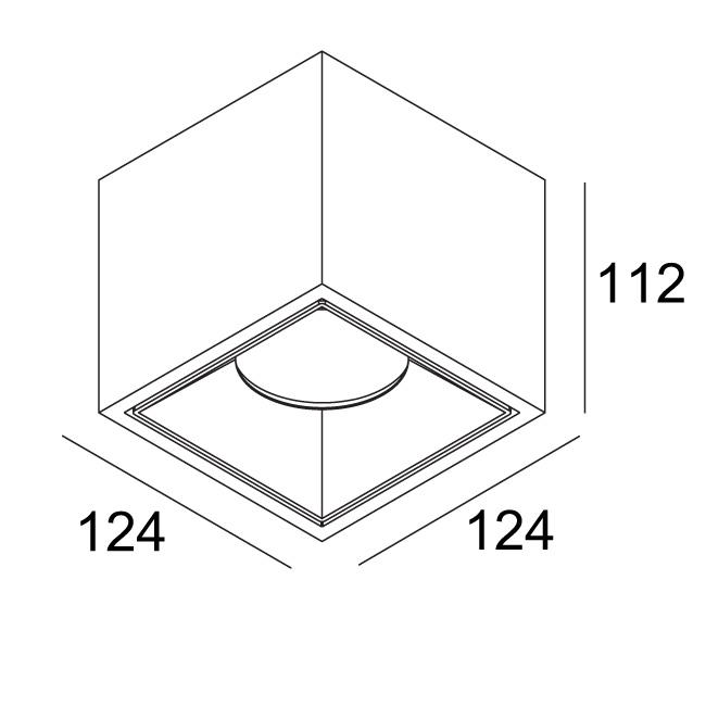 Afbeeldingen van BOXY XL S 92720 DIM5 B-B IP20 LED - 2700K - CRI90 - 20°