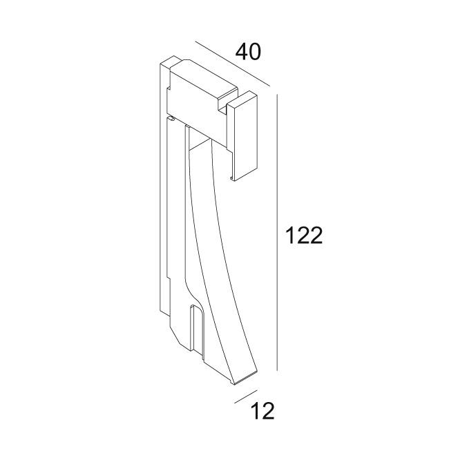 Afbeeldingen van INLET TRIMLESS XS 927 GC-W IP20 LED - 2700K - CRI90