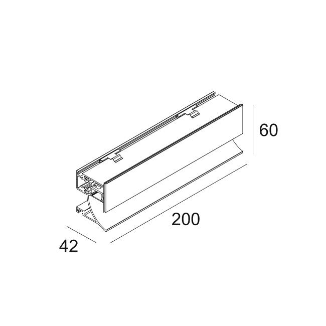 Afbeeldingen van INLET TRIMLESS L20 927 B-W IP20 LED - 2700K - CRI90