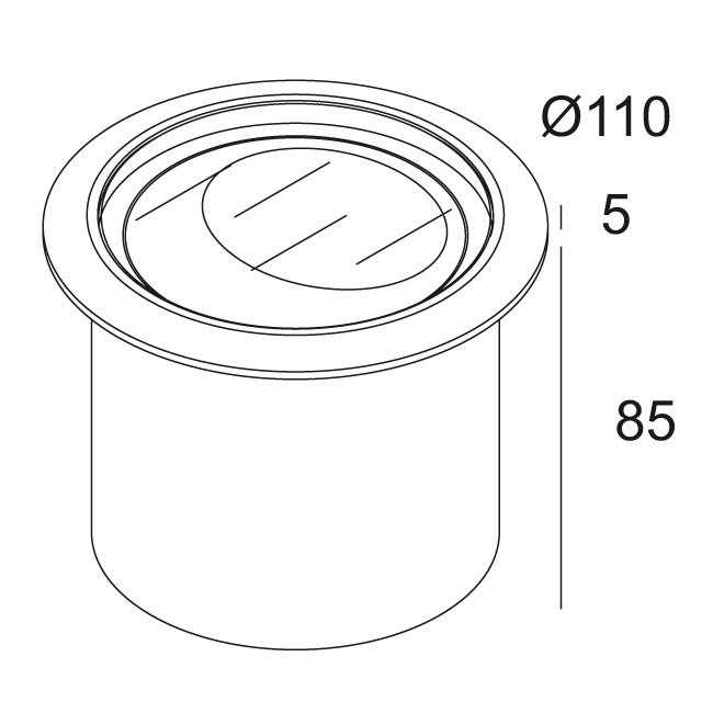 Afbeeldingen van LOGIC 90 R A WALLWASH 24V 930 ANO IP67 LED - 3000K - CRI90