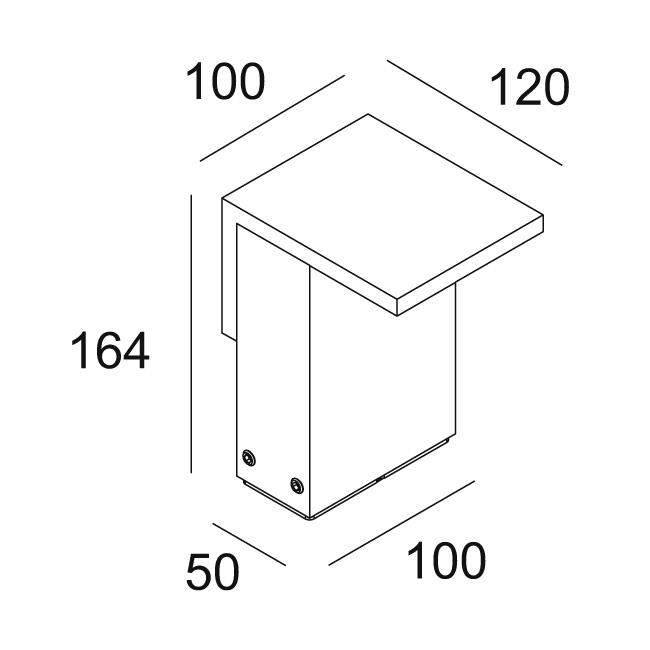 Afbeeldingen van OBLIX S 15 930 N IP55 LED - 3000K - CRI90