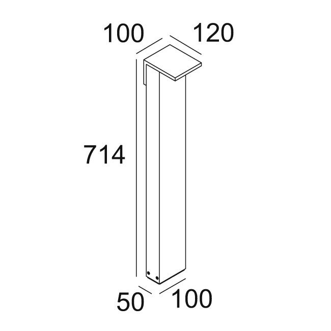 Afbeeldingen van OBLIX S 70 930 N IP55 LED - 3000K - CRI90