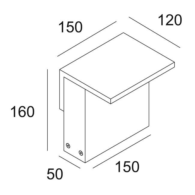 Afbeeldingen van OBLIX 15 930 A IP55 LED - 3000K - CRI90