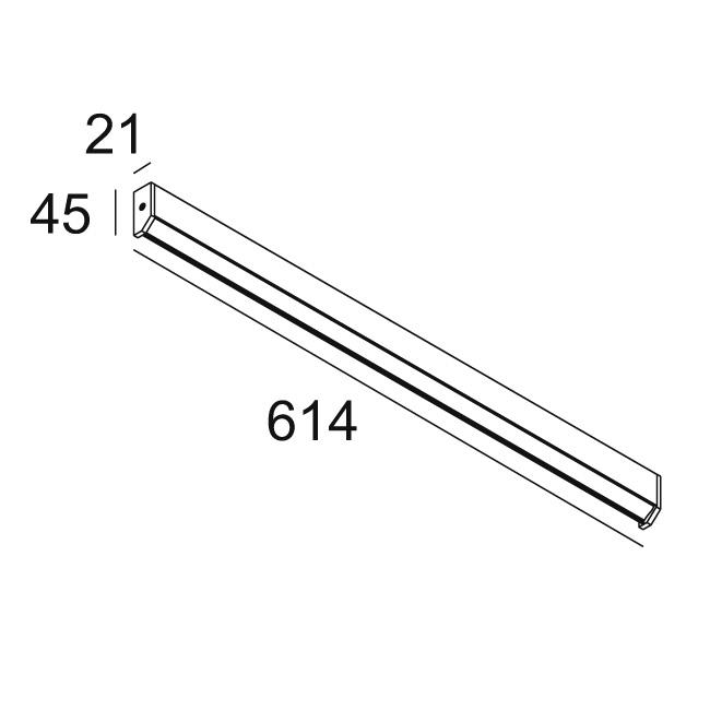 Afbeeldingen van DOT.COM ON WALLWASH 06 HO 927 W IP43/20 LED - 2700K - CRI90