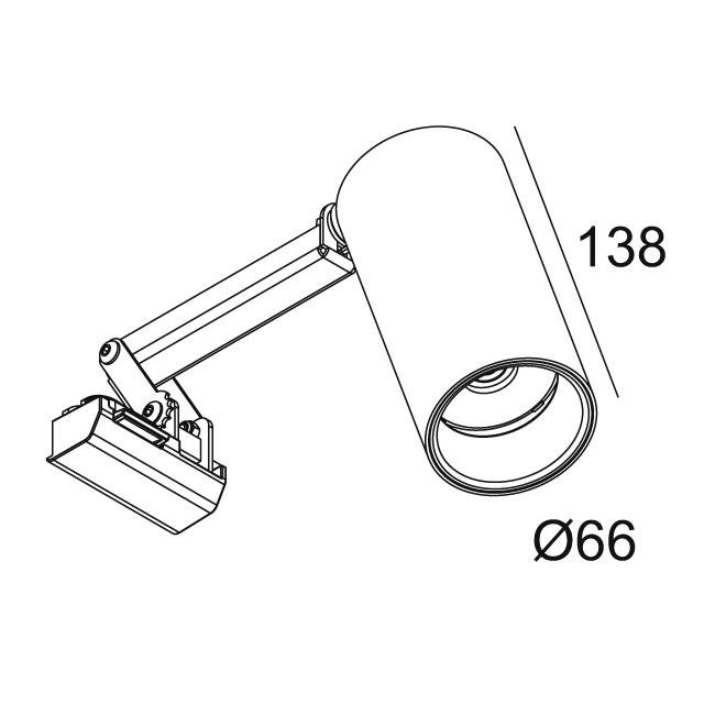 Afbeeldingen van SPLIT-IT SPY 66 92718 B IP20 LED - 2700K - CRI90 - 18°