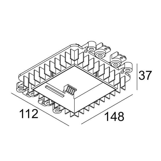 Afbeeldingen van MOUNTING KIT 1 MINIGRID 67