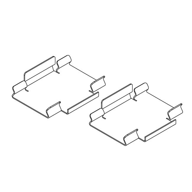 Afbeeldingen van TRACK SHL 19 - MOUNTING CLIP SET