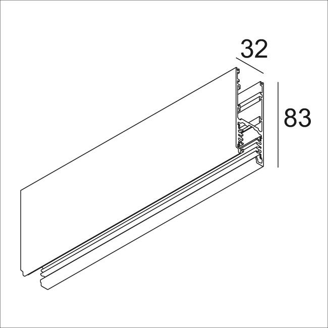 Afbeeldingen van TRACK 3F DIM H 1m B IP20