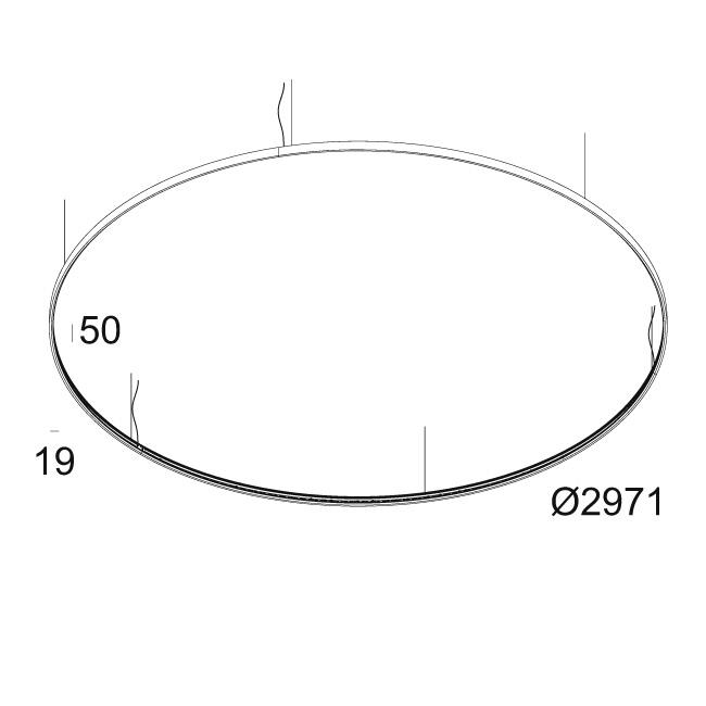 Afbeeldingen van SUPERLOOP HC 300 SBL 930 FG IP20 LED - 3000K - CRI90