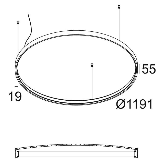 Afbeeldingen van SUPERLOOP PLUS HC 120 SBL 930 FG IP20 LED - 3000K - CRI90