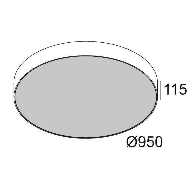 Afbeeldingen van SUPERNOVA LINE 95 930 B IP20 LED - 3000K - CRI90