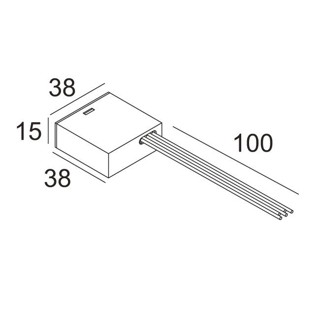 Afbeeldingen van WIRELESS PUSH BUTTON INTERFACE 24V IP20