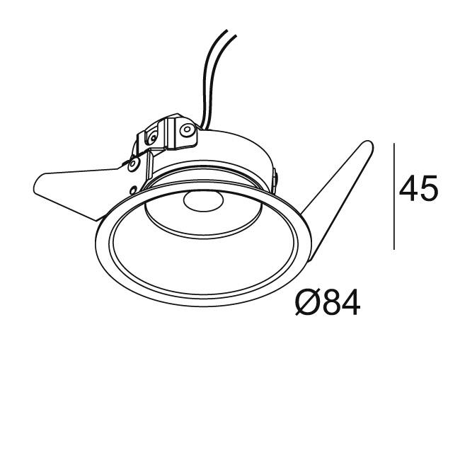 Afbeeldingen van VARO FLAT 92736 S1 W IP20 LED - 2700K - CRI90 - 36°