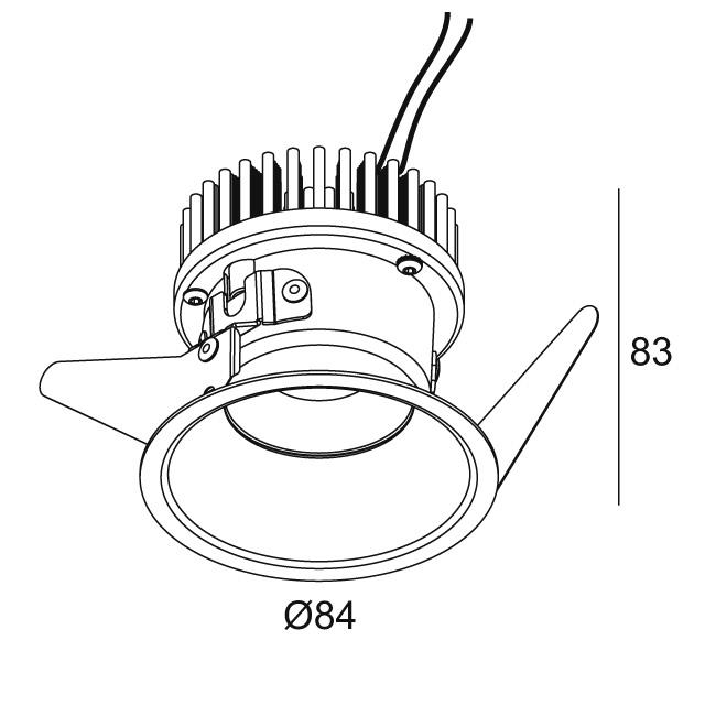 Afbeeldingen van VARO AC 92733 DIM8 B IP20 LED - 2700K - CRI90 - 33°