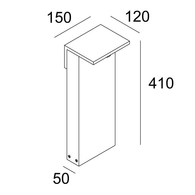 Afbeeldingen van OBLIX 40 930 N IP55 LED - 3000K - CRI90