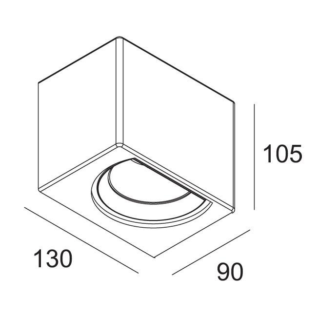 Afbeeldingen van TIGA IN LED 92724 DIM8 W-W IP20 LED - 2700K - CRI90 - 24°