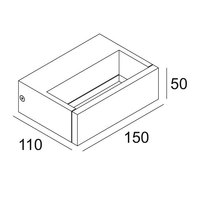 Afbeeldingen van WALKER II W 927 A IP54 LED - 2700K - CRI90