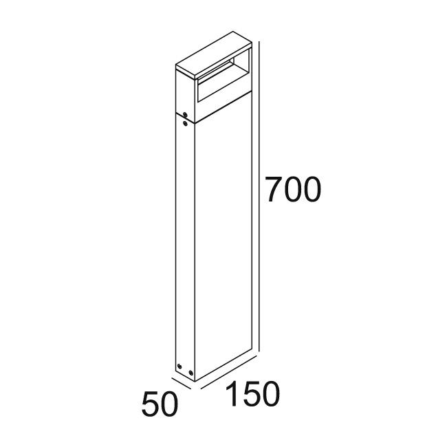 Afbeeldingen van WALKER II 70 927 N IP54 LED - 2700K - CRI90