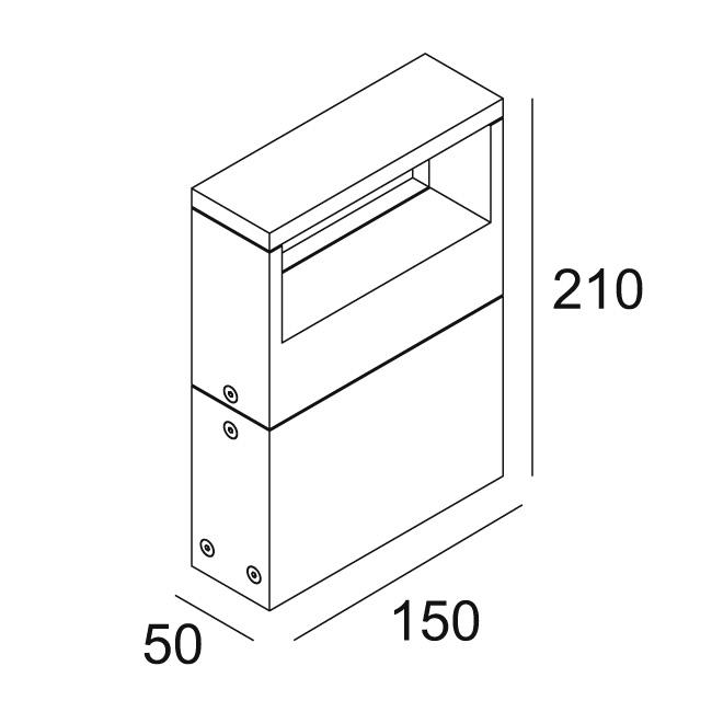 Afbeeldingen van WALKER II 20 927 N-GC IP54 LED - 2700K - CRI90