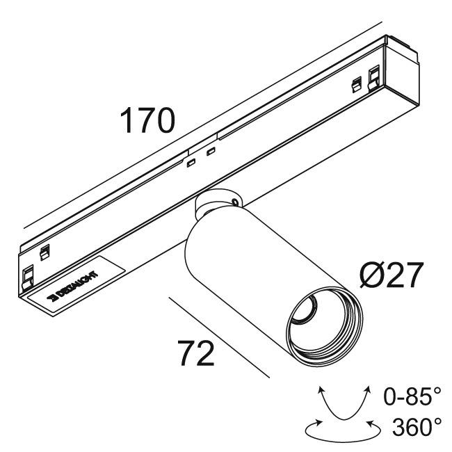 Afbeeldingen van M26L - SPY 271 92730 MDL B IP20 LED - 2700K - CRI90 - 30°