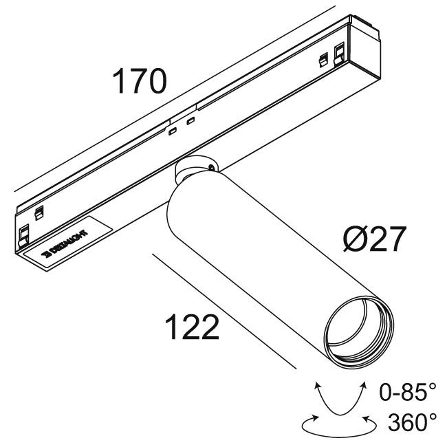 Afbeeldingen van M26L - SPY 271 L 92730 MDL B IP20 LED - 2700K - CRI90 - 30°