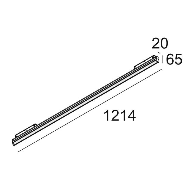 Afbeeldingen van M - DOT.COM WALLWASH 12 927 DIM5 B IP20 LED - 2700K - CRI90