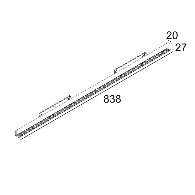 Afbeeldingen van M - INFORM L8 93067 MDL B IP20 LED - 3000K - CRI90 - 67°