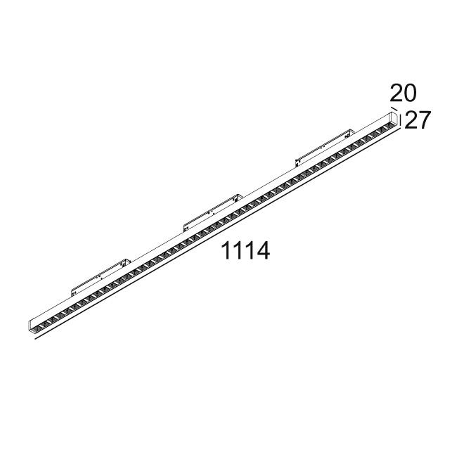 Afbeeldingen van M - INFORM L11 93067 MDL B IP20 LED - 3000K - CRI90 - 67°