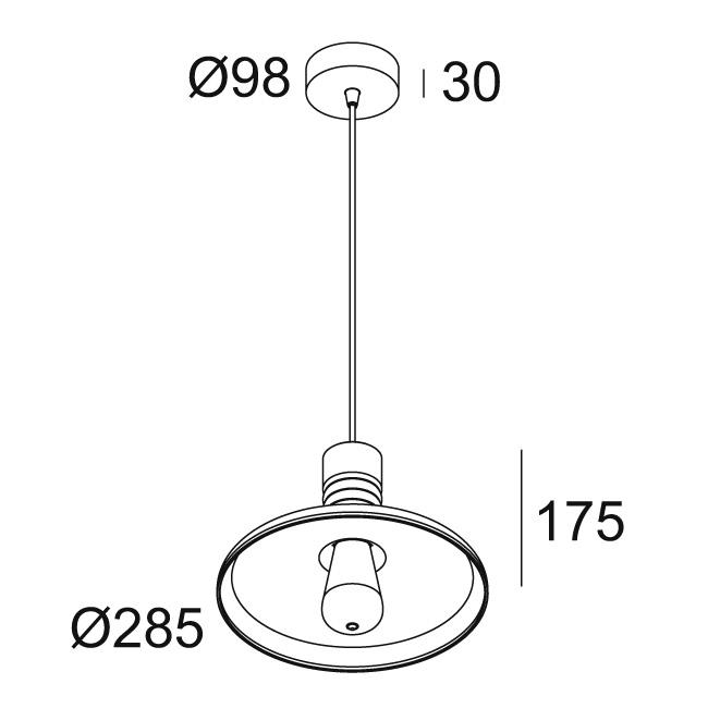 Afbeeldingen van MILES C2 E27 PINK B IP20 E27 LED