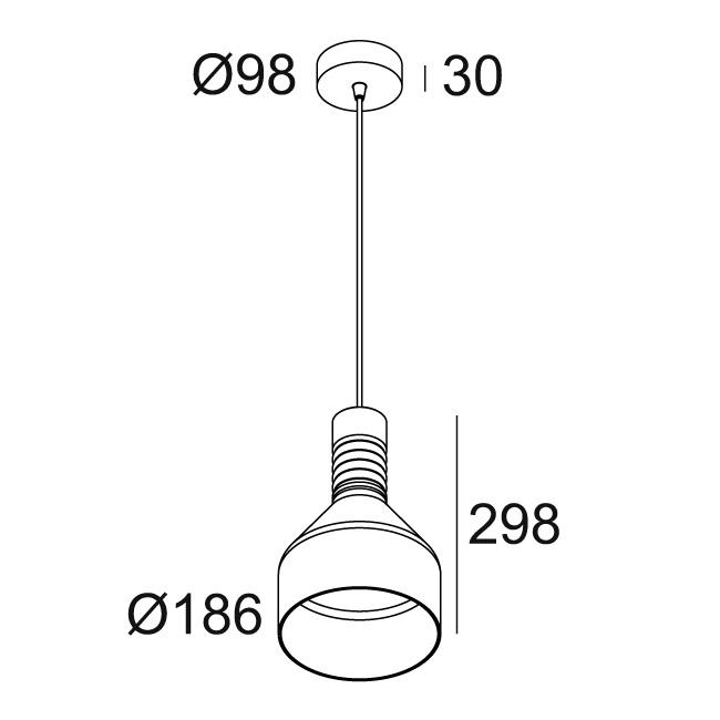 Afbeeldingen van MILES C3 E27 PINK B IP20 E27 LED