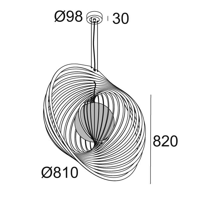 Afbeeldingen van SOIREE RC 81 E27 OPAL FG IP20 E27 LED