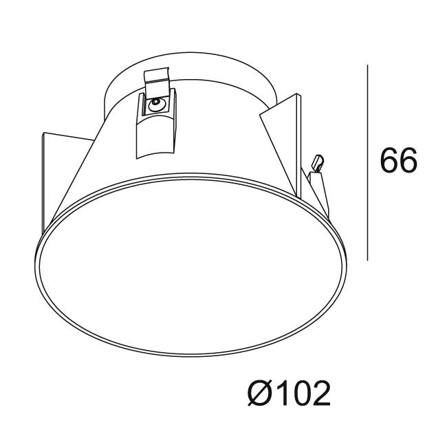 Afbeeldingen van IMAX II TUBE ROUND TRIMLESS B