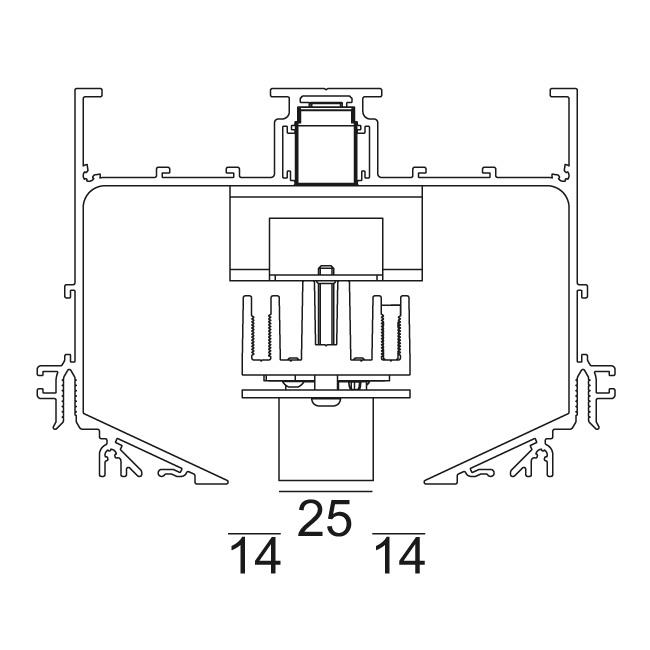 Afbeeldingen van M52 - 1 LED 82720 DIM5 IP20 LED - 2700K - CRI80 - 20°