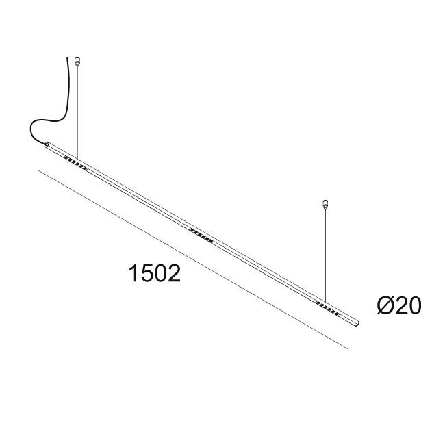 Afbeeldingen van LASS-OH! L150-3 92734 B IP20 LED - 2700K - CRI90 - 34°