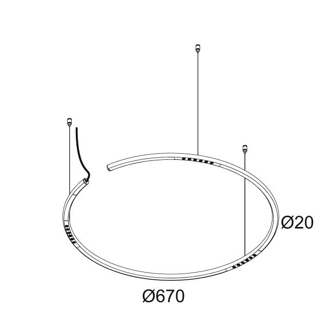 Afbeeldingen van LASS-OH! R65 - 3 92734 B IP20 LED - 2700K - CRI90 - 34°