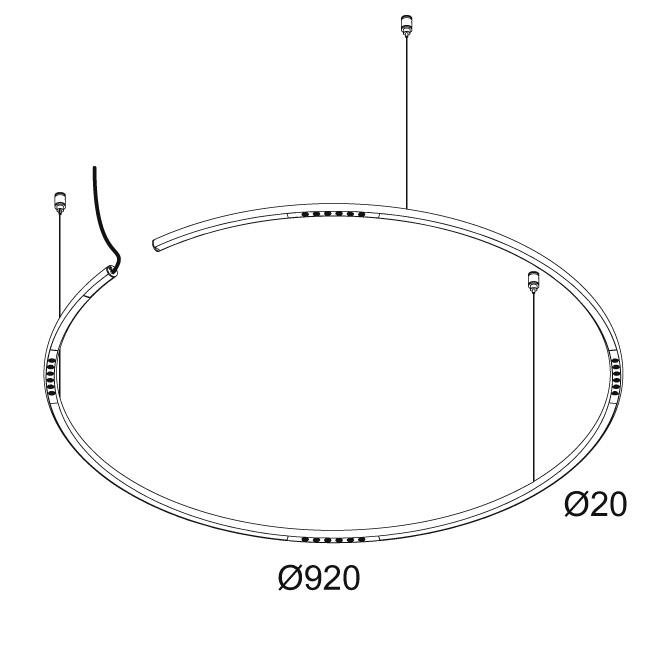 Afbeeldingen van LASS-OH! R90 - 4 92734 GC IP20 LED - 2700K - CRI90 - 34°