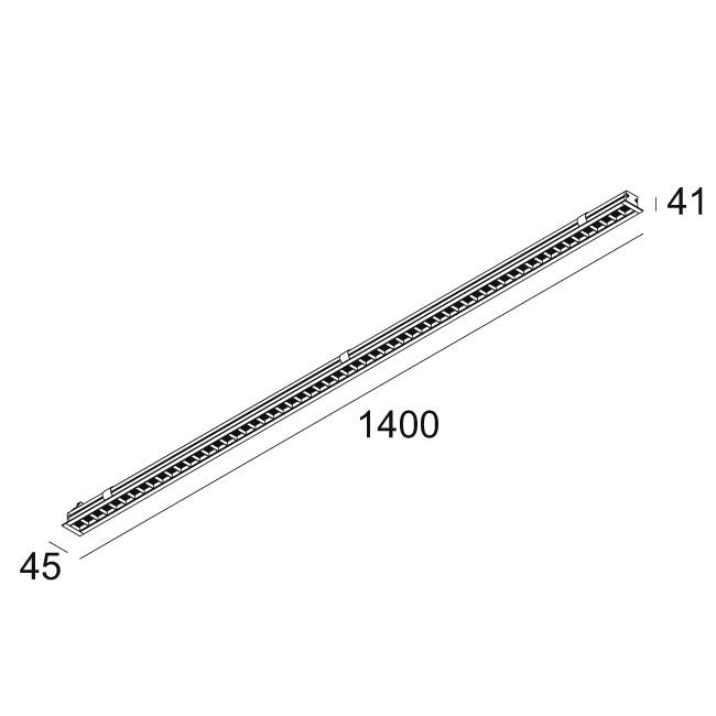 Afbeeldingen van INFORM ST 1380 83067 B-B IP20 LED - 3000K - CRI80 - 67°