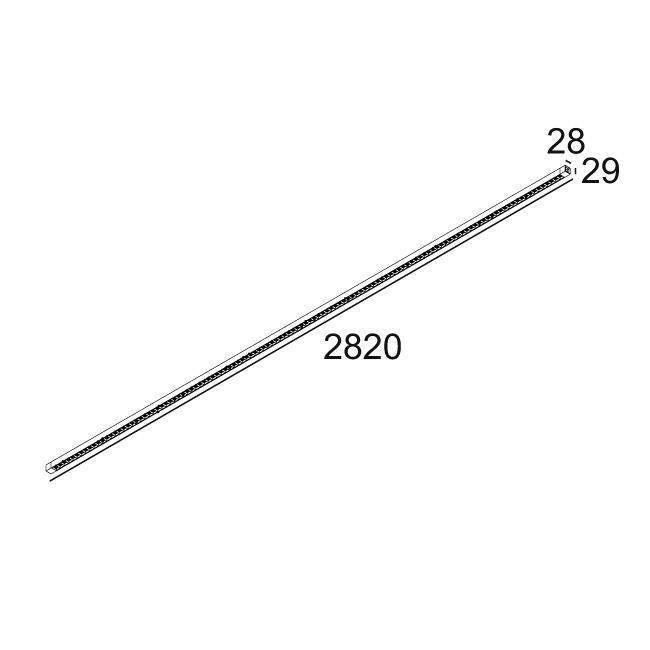 Afbeeldingen van INFORM SQ F282-10 83067 B-B IP20 LED - 3000K - CRI80 - 67°