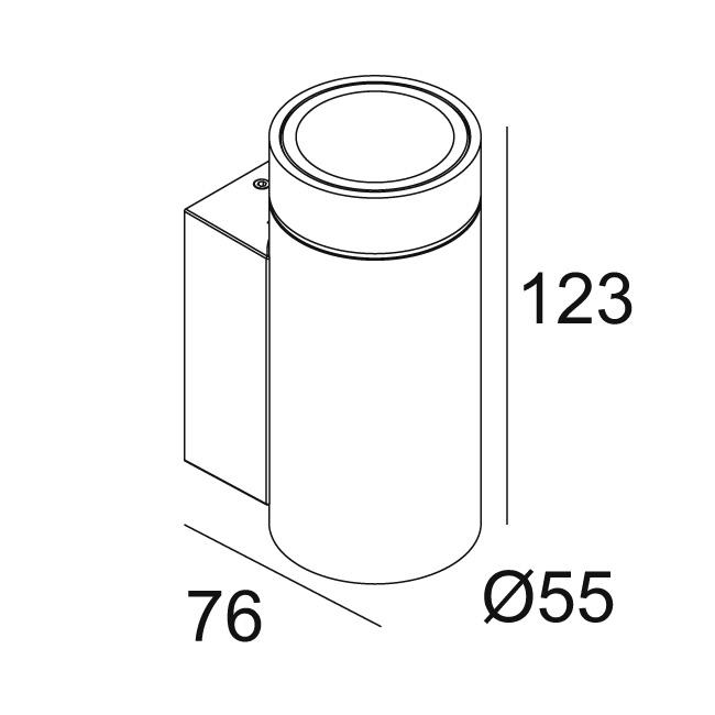 Afbeeldingen van FOX W 83035 A IP65 LED - 3000K - CRI80 - 35°