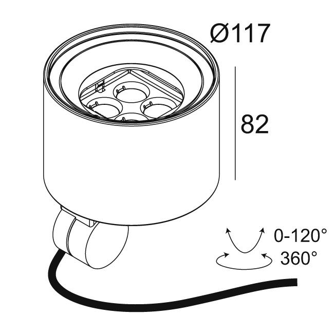 Afbeeldingen van FRAX SB 930 WALLWASH N IP65 LED - 3000K - CRI90