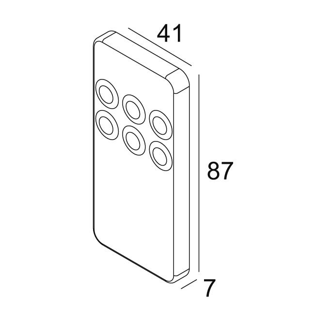 Afbeeldingen van PDS REMOTE CONTROL IP20