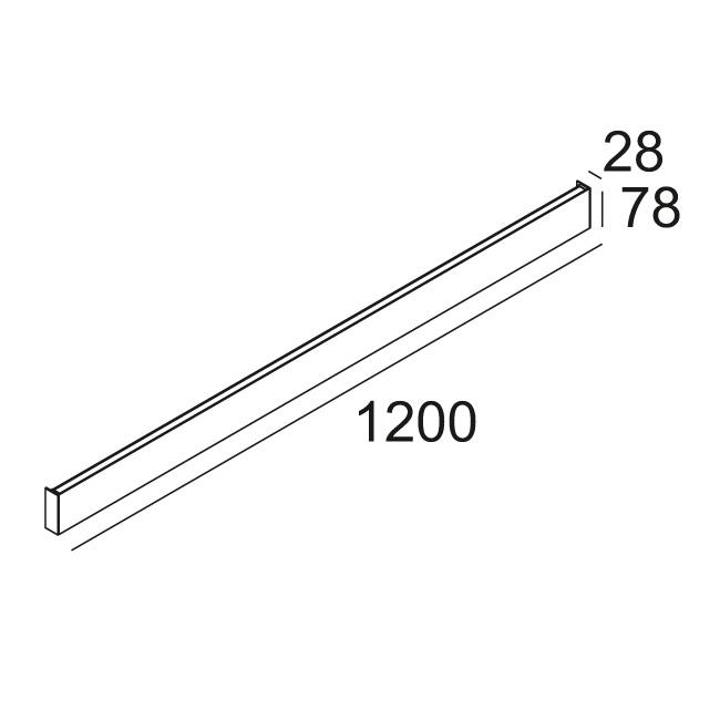 Afbeeldingen van FEMTOLINE W DOWN-UP 1200 930 B IP20 LED - 3000K - CRI90