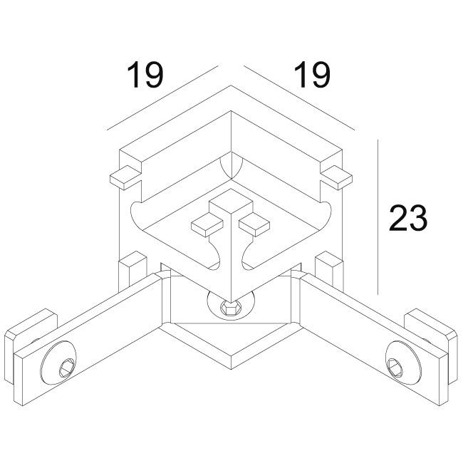 Afbeeldingen van SOLI - CORNER SET 90° W