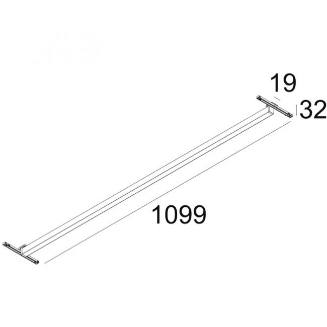 Afbeeldingen van SOLI - LINE 110 UP 930 MDL B IP20 LED - 3000K - CRI90