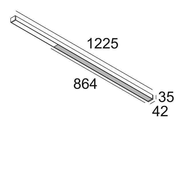 Afbeeldingen van ALINER 125 930 B IP20 LED - 3000K - CRI90