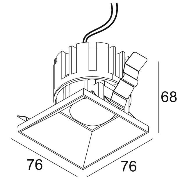 Afbeeldingen van ARTUUR SA 92730 B IP20 LED - 2700K - CRI90 - 30°