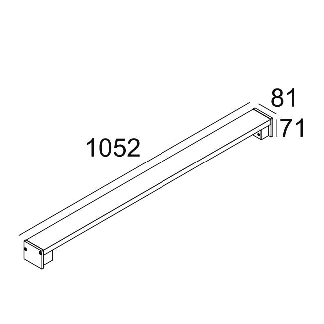 Afbeeldingen van OUTLINER 100 930 N IP54 LED - 3000K - CRI90