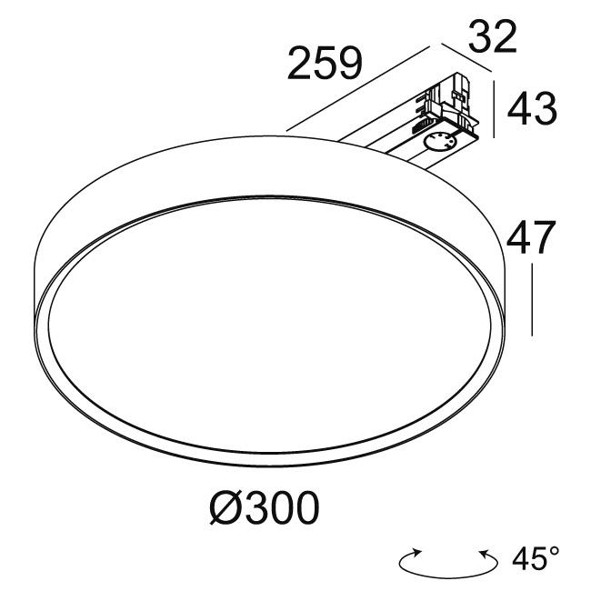 Afbeeldingen van MULTINOVA 30 930 ADM DIM5 W IP20 LED - 3000K - CRI90