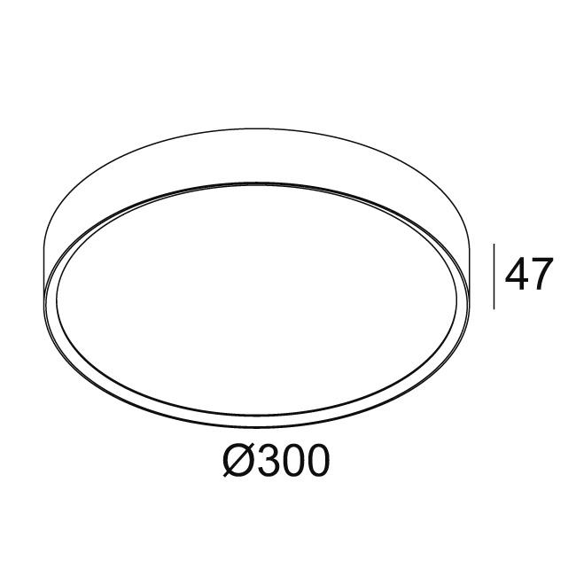 Afbeeldingen van M20/M26H - MULTINOVA 30 930 MDL B IP20 LED - 3000K - CRI90